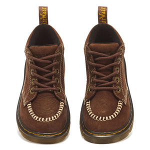 Dr Martens - أحذية Raffe J مخدوشة | بني