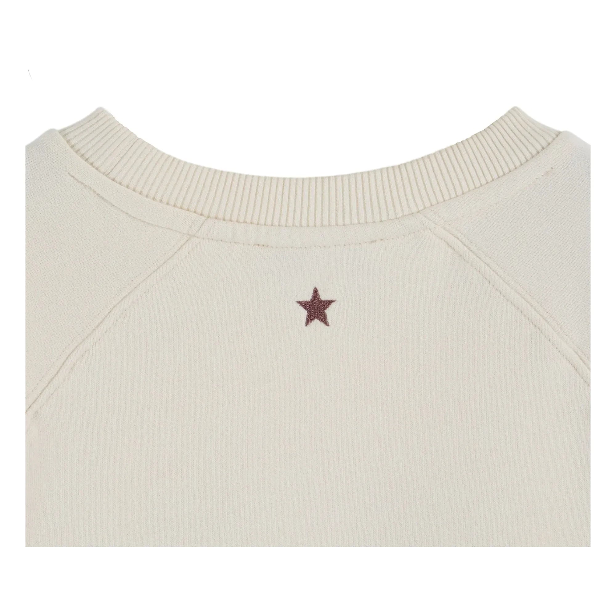 Emile et Ida - Sweat New York Organik pamuk | Krem
