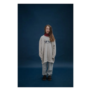 Repose AMS - Bequemes Kleid aus Bio-Baumwolle | Grau