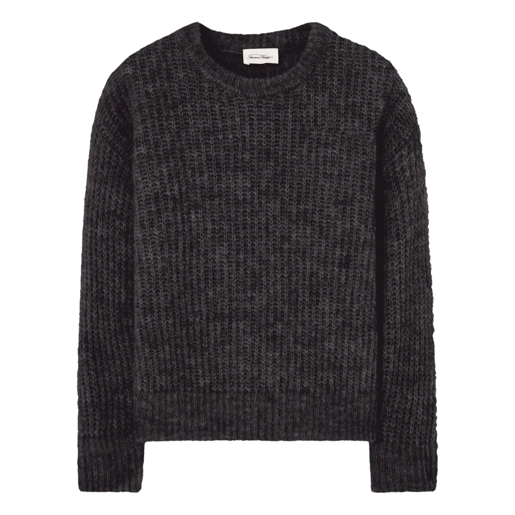 American Vintage - East Alpaca kazak | Kömür grisi