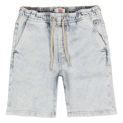 Tumble N'Dry - Juan Denim Kordonlu Şort | Yıkanmış mavi