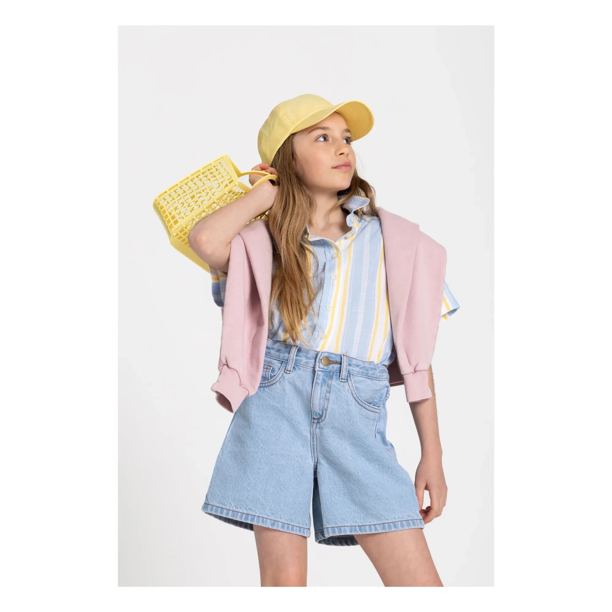 Hundred Pieces - Denim Daisie şort | Mavi
