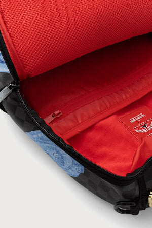 Sprayground - Siyah Suni Deri Sırt Çantası 910B8498NSZ