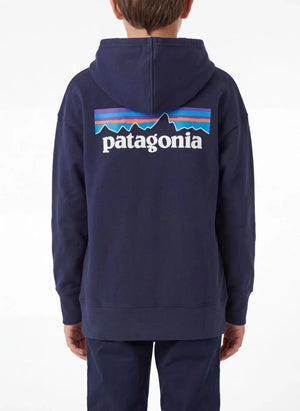 Patagonia - Logo Hoodie | Mavi