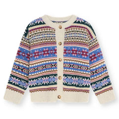la nueva sociedad - Chaqueta Caia Jacquard hecha con fibras recicladas | Azul