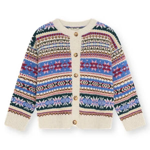 la nueva sociedad - Chaqueta Caia Jacquard hecha con fibras recicladas | Azul