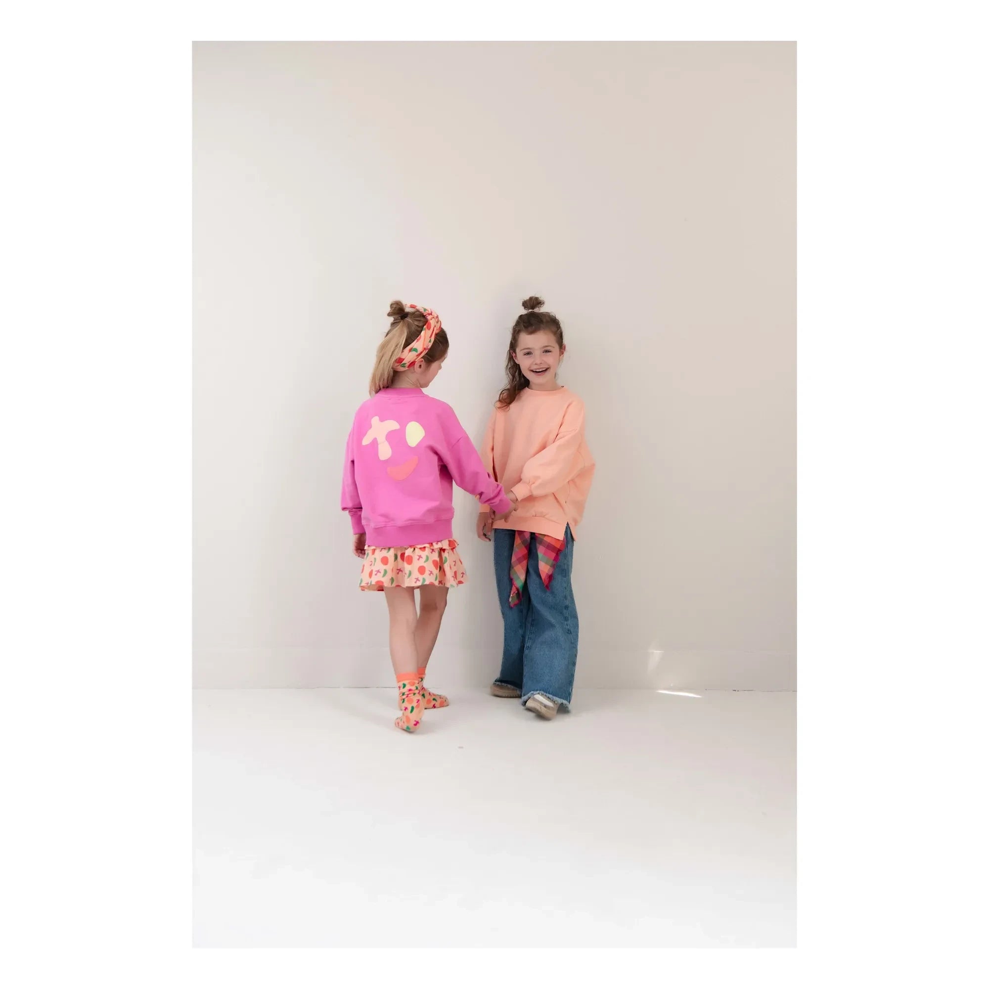 Jenest - Pippa organik pamuk sweatshirt | Şeftali