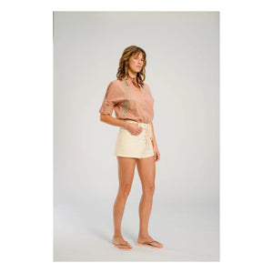Virginie de Vinster - Los Angeles Bluse | Terrakotta