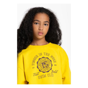 Finger in the nose - Organik pamuklu BAY sweatshirt | Sarı