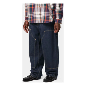 Carhartt WIP - Jeans de pierna ancha Nash de doble rodilla | Índigo crudo