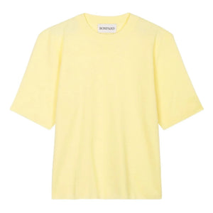 Bompard - Slim-Fit Baumwoll-Kaschmir T-Shirt | Zitronengelb