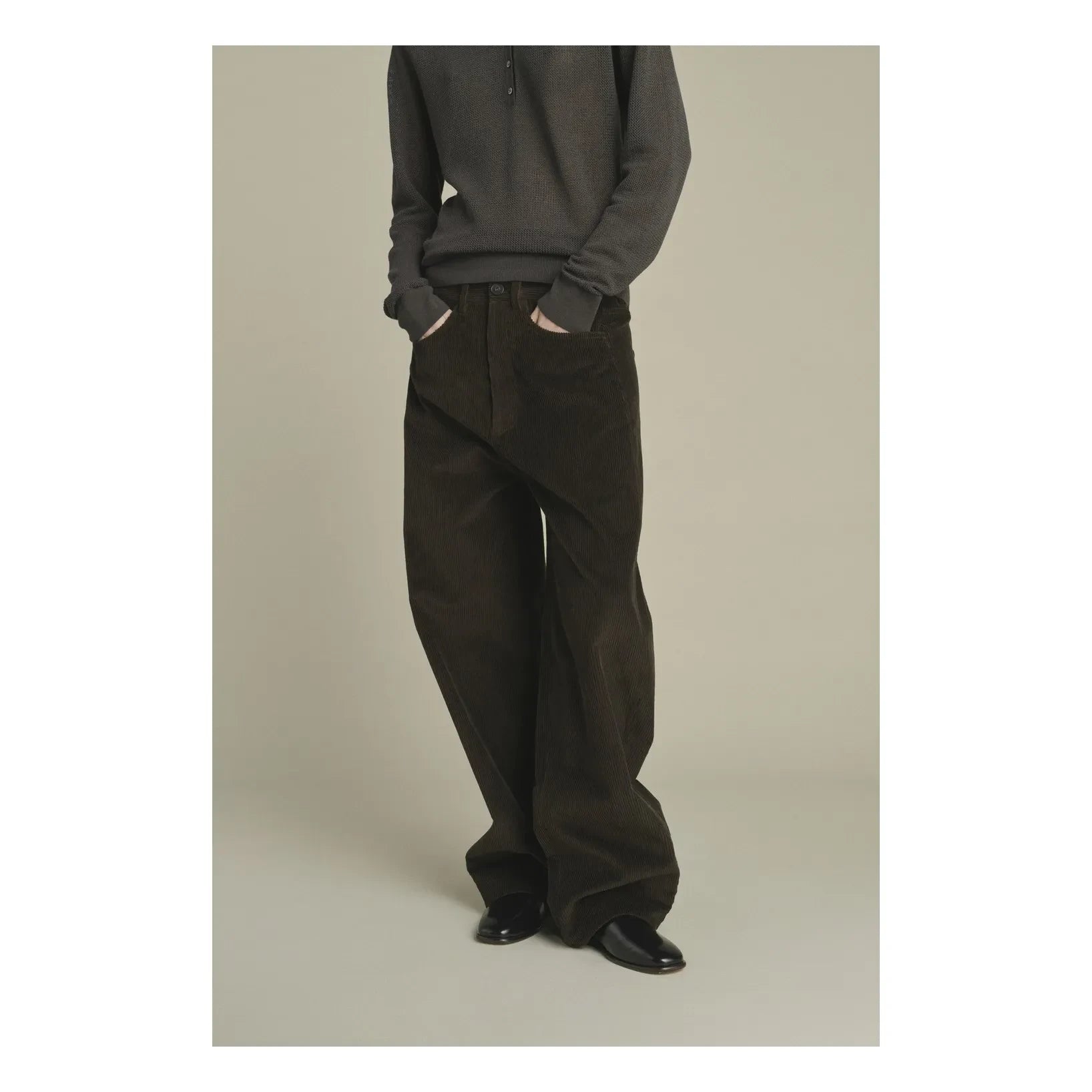 Soeur - Gunther Organische Baumwollhose | Dunkelbraun