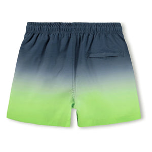 Molo – Niko Degradé Badeshorts aus recyceltem Fasergewebe | Neon-Grün