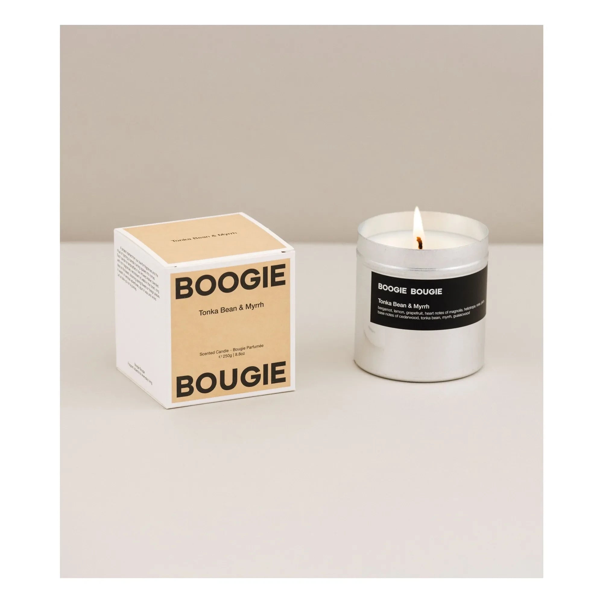 Boogie Bougie - Tonkabohne & Myrrhe Kerze