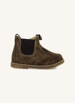Pom d'Api - Bob Zip Velours Botlar | Koyu Yeşil