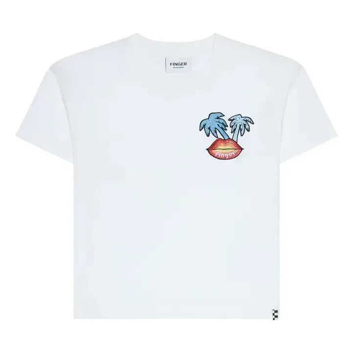 Finger in the nose - Queen T-shirt Organik pamuk | Kırık beyaz