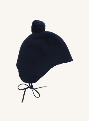 Holmm - Ponponlu Kaşmir Bere | Lacivert