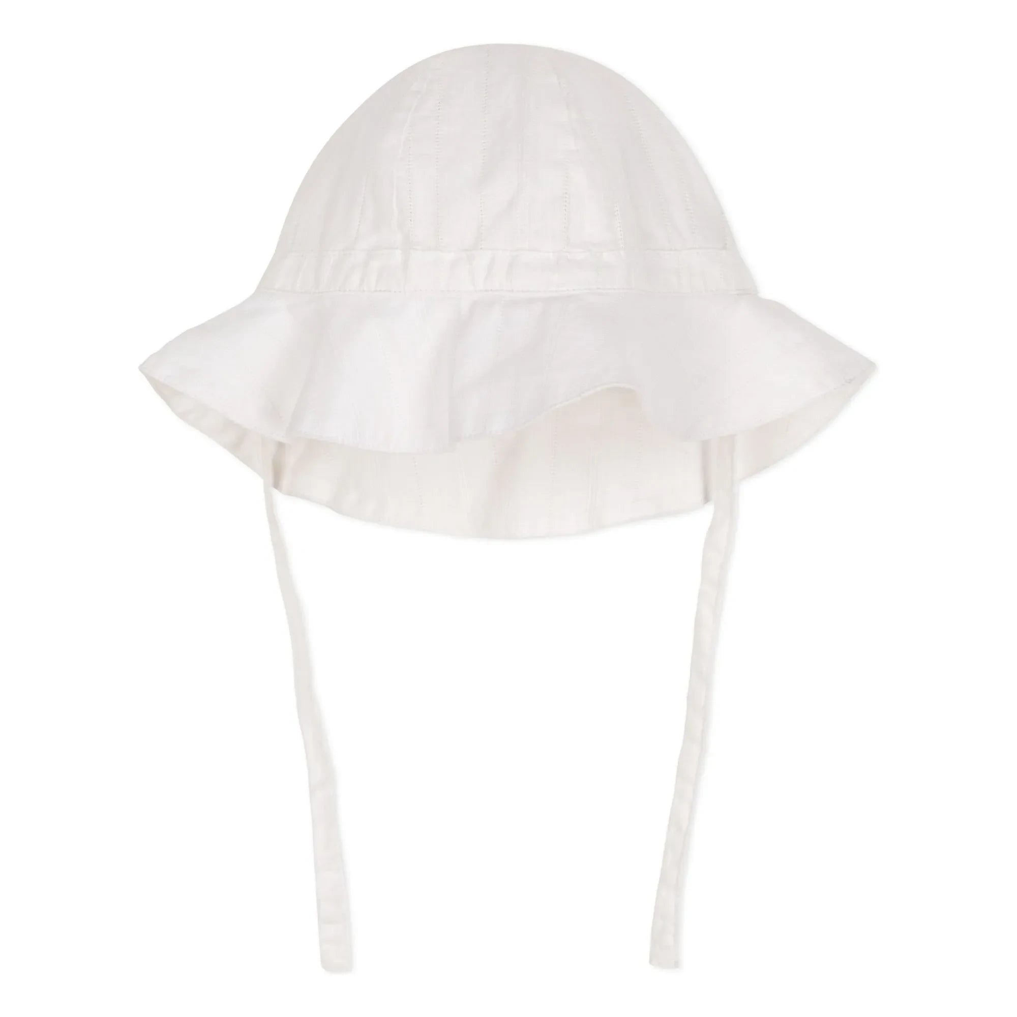Petit Bateau - Organic Cotton Poplin Hat | White
