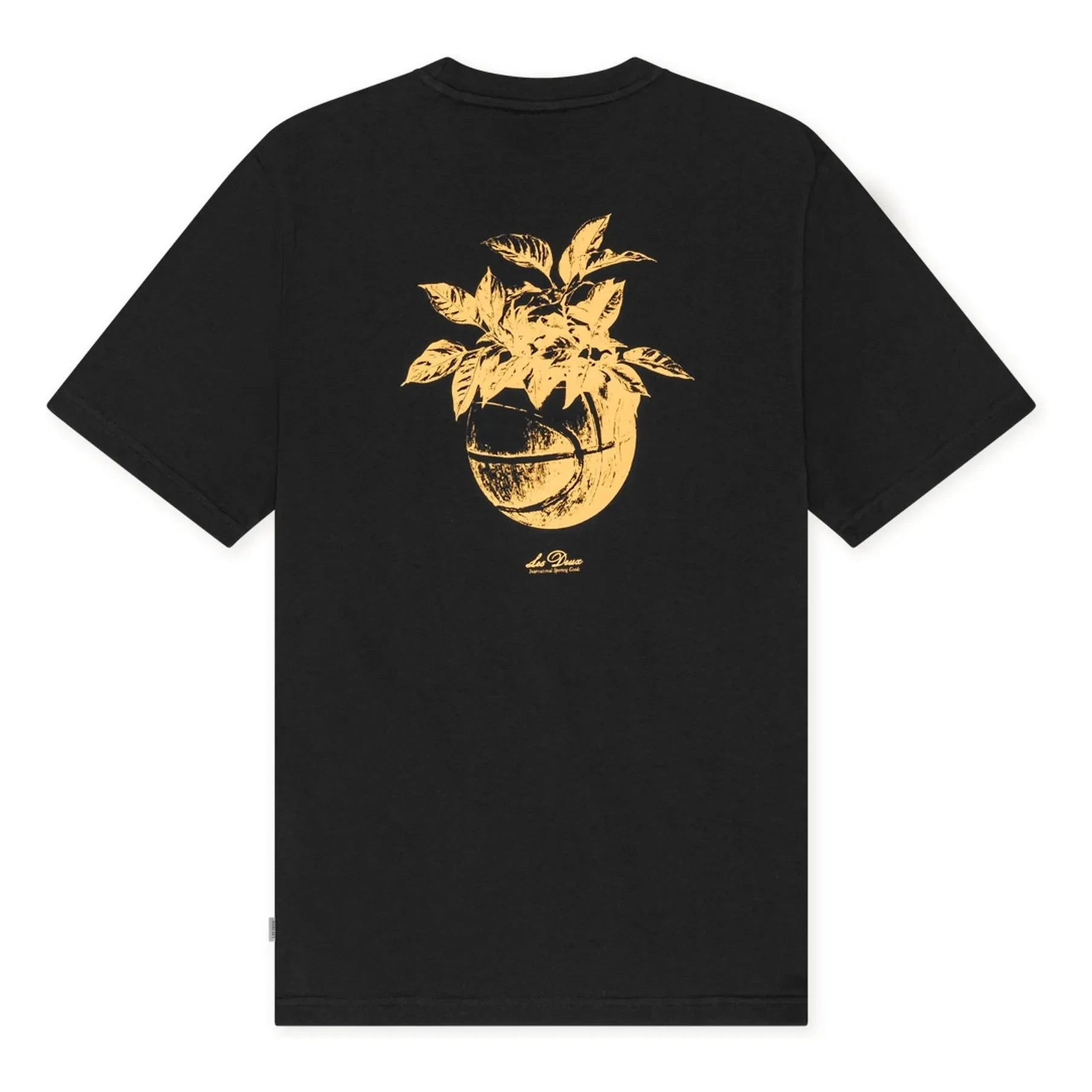 Les Deux - Camiseta Plant | Negro azulado
