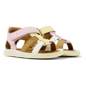 Camper - Bicho Renk Bloklu Bebek Sandaletleri | Pembe