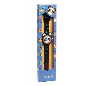 Djeco - TICLOCK - Panda Saat | Siyah