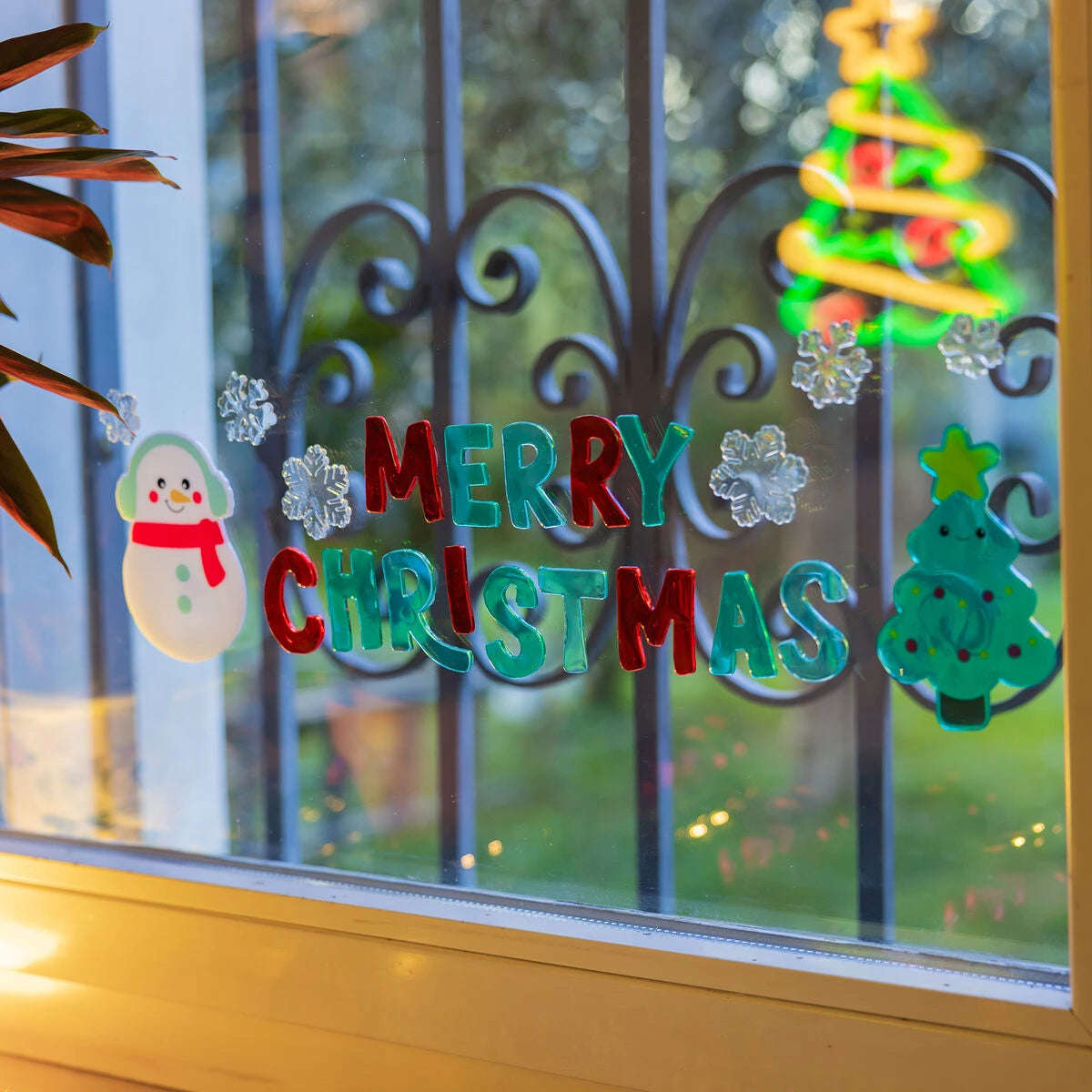Legami - Gel Window Stickers Set - Windo-Glow - Large