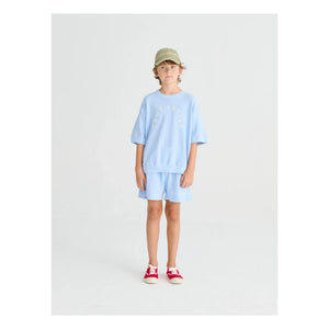 True Artist - Short Sleeve Sweatshirt No.12 Organic Cotton | Light Blue
