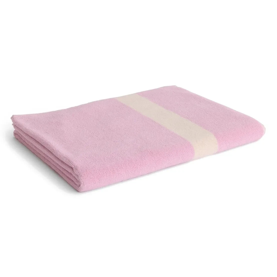 Hay - Gestreiftes Badetuch | Rosa