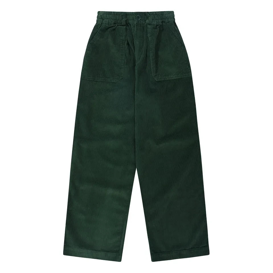 Kappy - Pantalón de Trabajo de Terciopelo | Verde Bosque