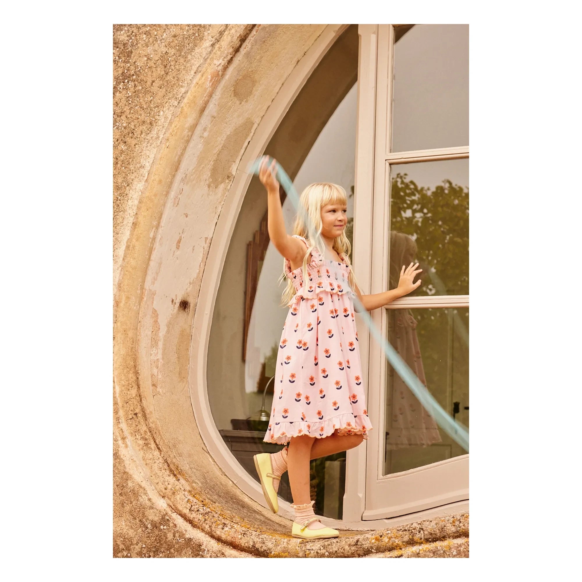 Hello Simone - Lisbeth Elbise | Açık Pembe