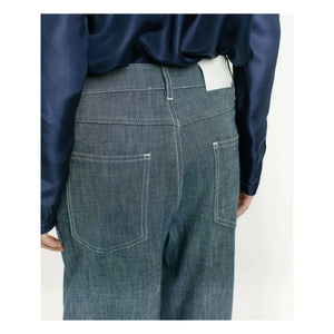 Momoni - Fuchsia Jeans Bis | Denim Blau