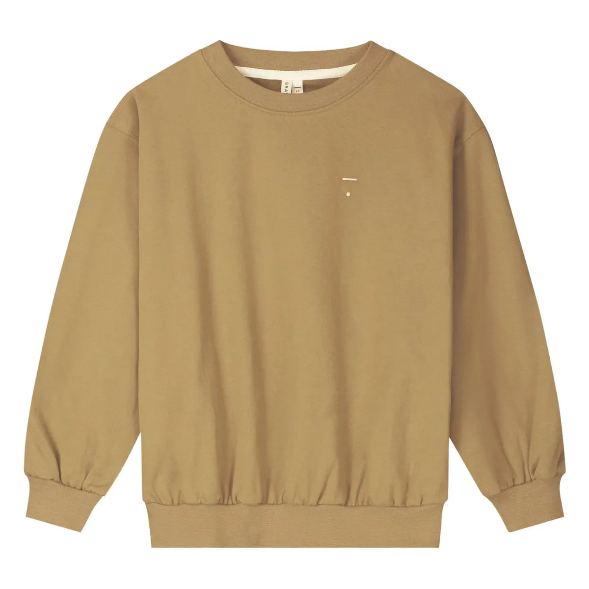 Gray Label - Sudadera de algodón orgánico | Mostaza