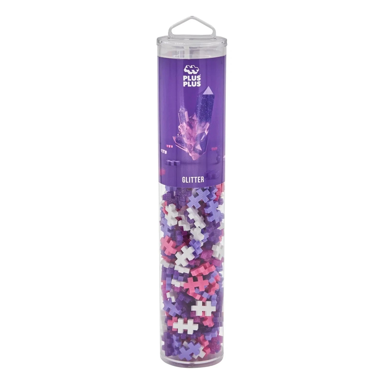 Plus-Plus - Glitzernde Röhre - 240 Teile