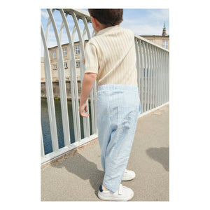 Copenhagen Colors - Seersucker pantolon | Açık mavi