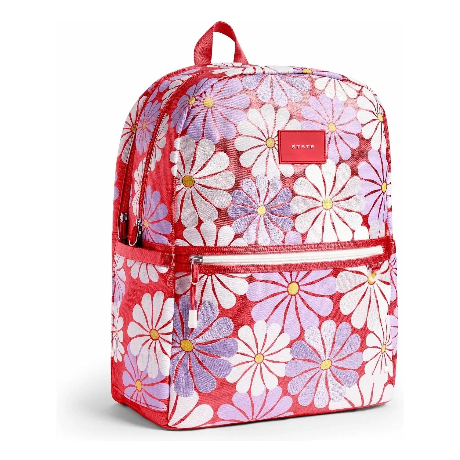 State Bags - Kane Two-Pocket Ruby Floral Backpack | Coral