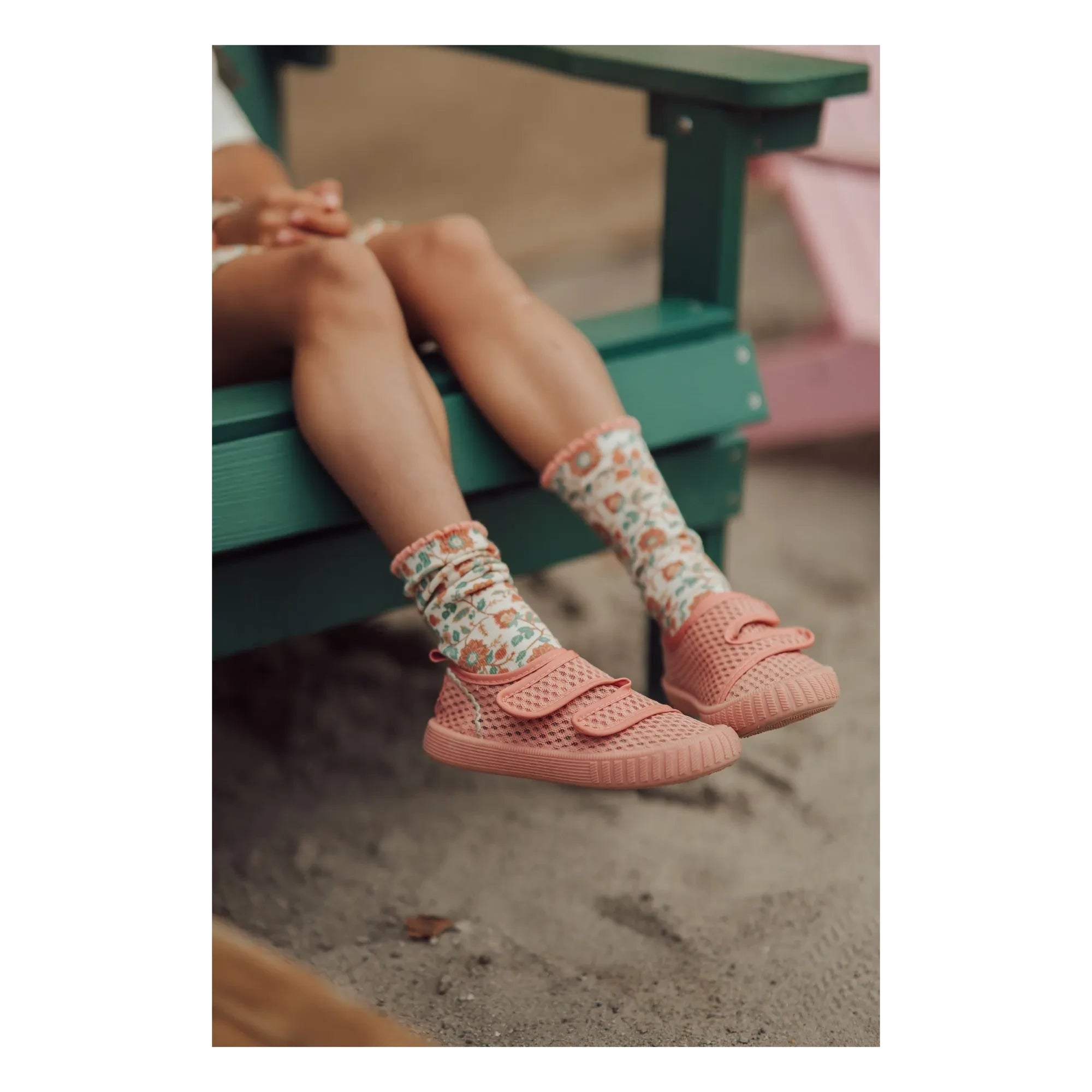 Grech & Co - Scratch Play Geri Dönüştürülmüş Elyaf Sneakers | Pembe