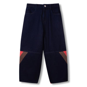 Wynken - Striped Jeans | Red