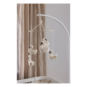 Sebra - Mobile Swans | White