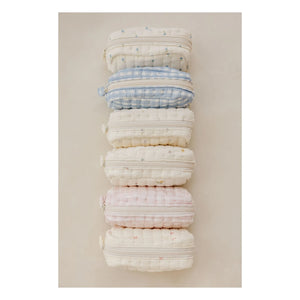 Soft Spot - Bio-Baumwoll-Make-up-Tasche Periwinkle | Blau