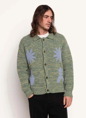 Olow - Kalama Hırka | Heather Green