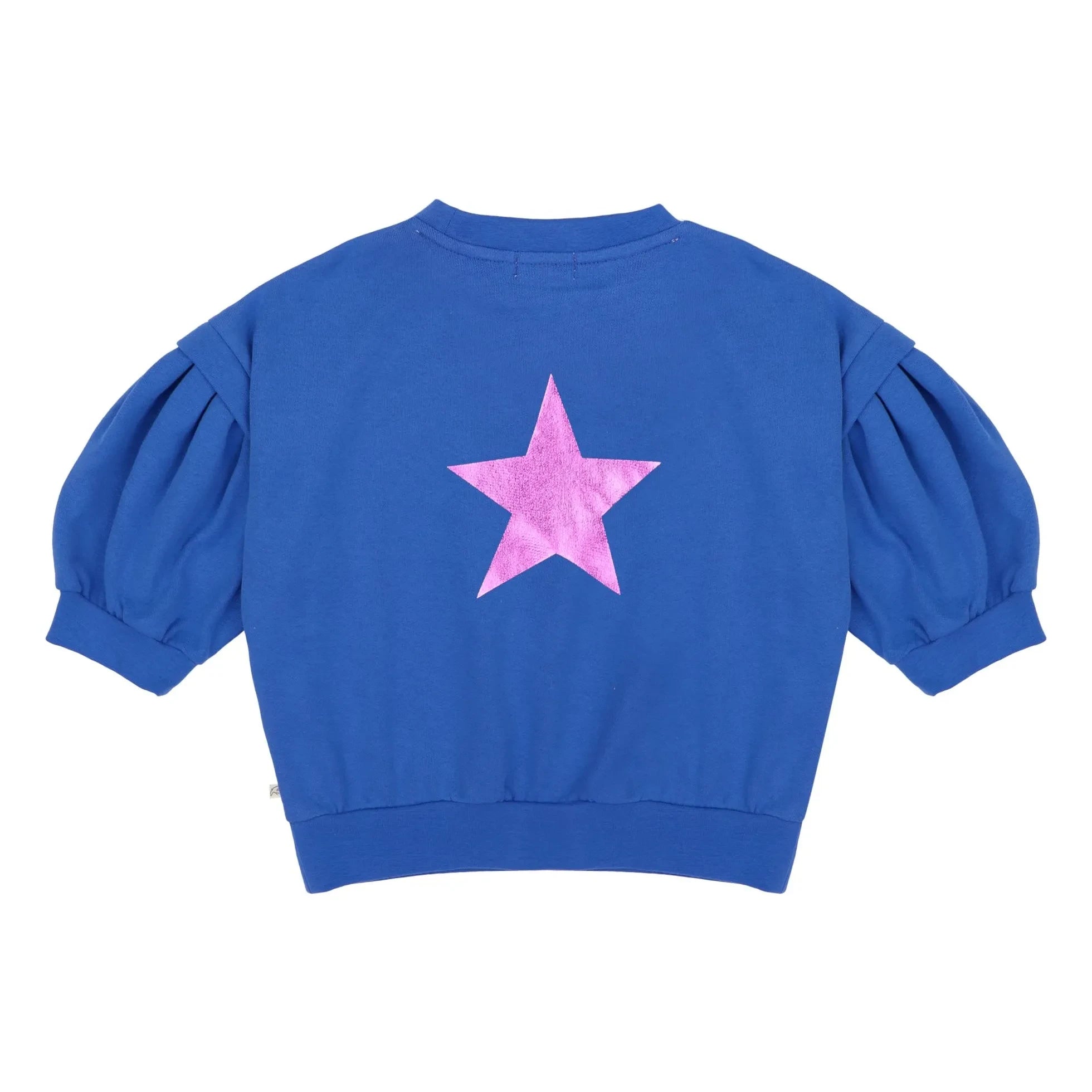 Jenest - Baloon Etoile organik pamuklu sweatshirt | Kobalt