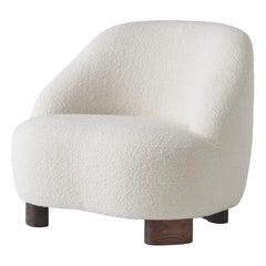 & Tradition - Margas LC1 Lounge Chair - Nussbaum Rahmen | Creme