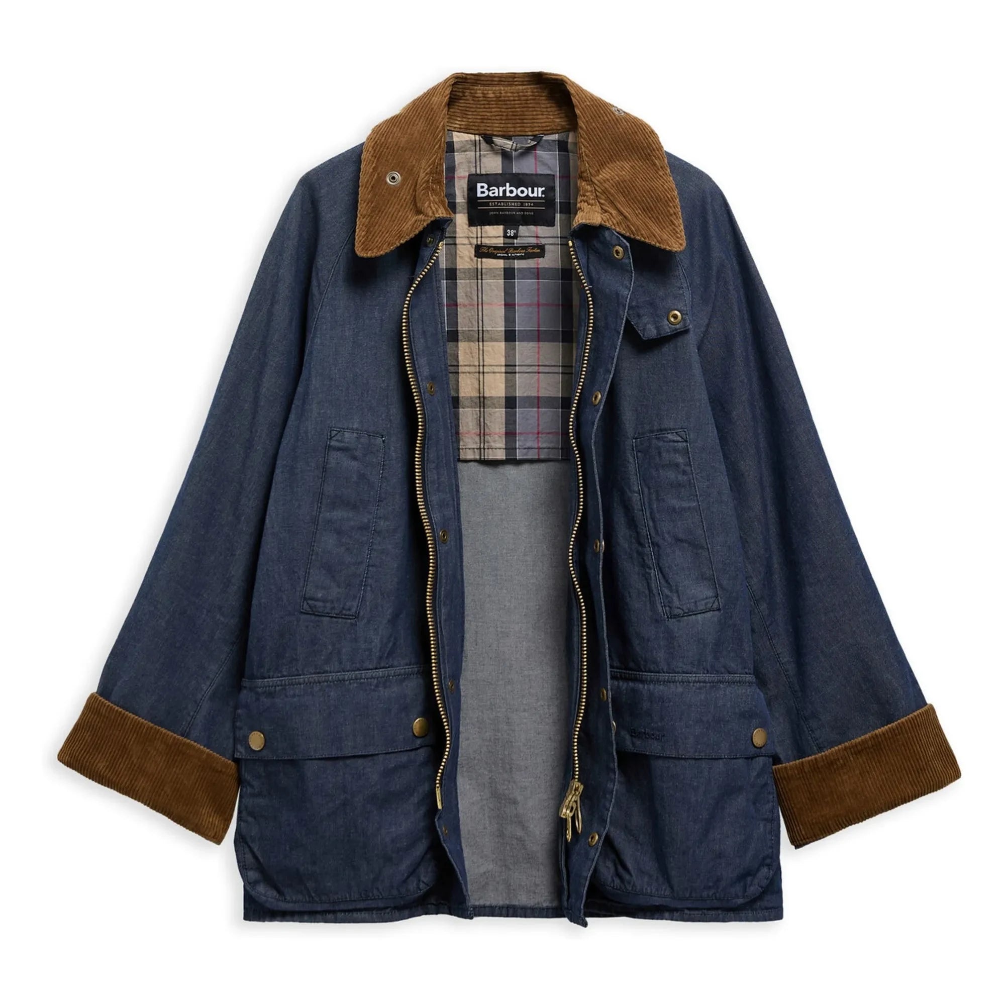 Barbour - Bedale Günlük Ceket | İndigo