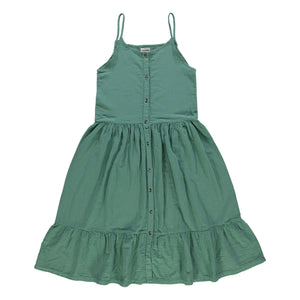 Poudre Organic - Celosie Kleid | Waldgrün