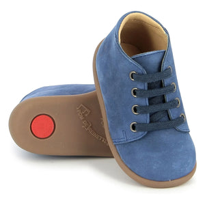 Pom d'Api - Nubuk Stiefeletten | Denim Blau