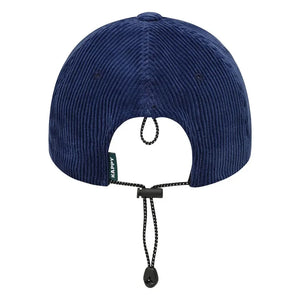 Kappy - Gorra de terciopelo con logo | Azul