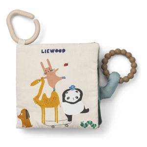 Liewood - Fey Stoffbuch | Weltreise/Sandfarben