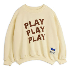 Mini Rodini - Play Sweat Organik pamuk | Ekru