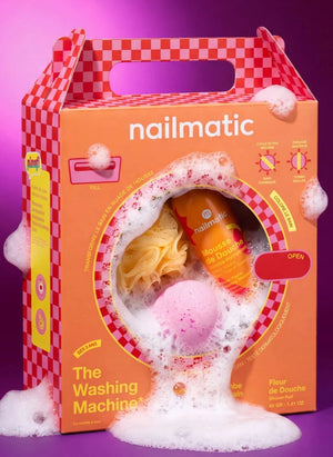 Nailmatic Kids - Waschmaschine Geschenkset | Orange
