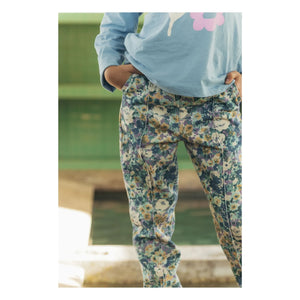 Favorite People - Pantalones Mixtape Floreados | Morado